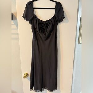 Liz Claiborne black dress Size 12 
Excellent Used Condition